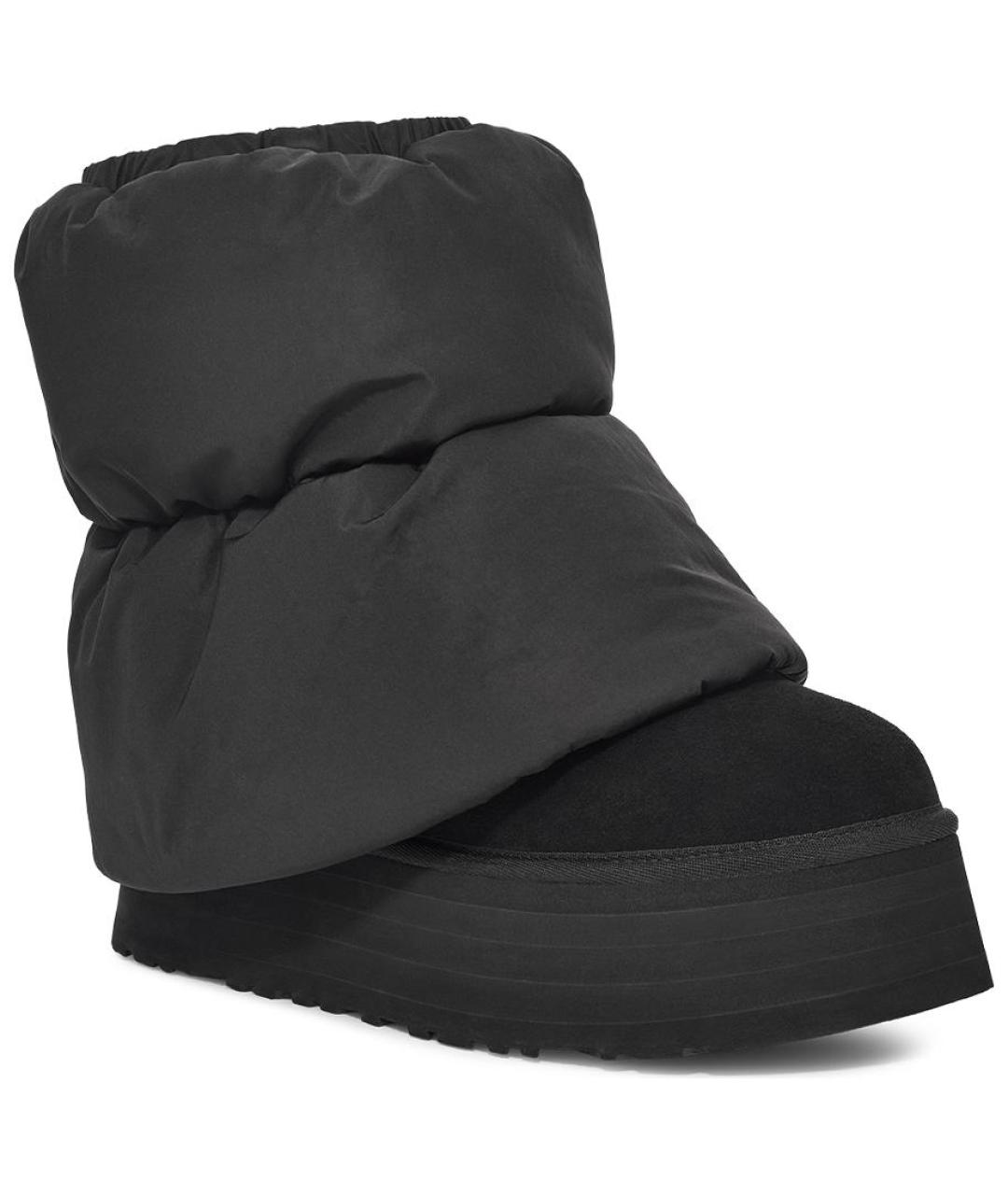 UGG AUSTRALIA Черные замшевые ботинки, фото 3