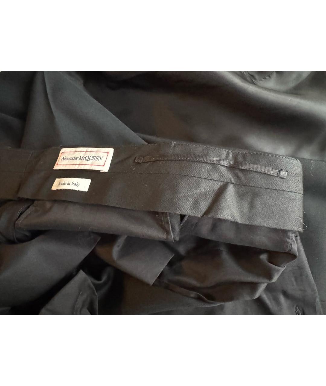 MCQ ALEXANDER MCQUEEN Черный шерстяной жакет/пиджак, фото 4