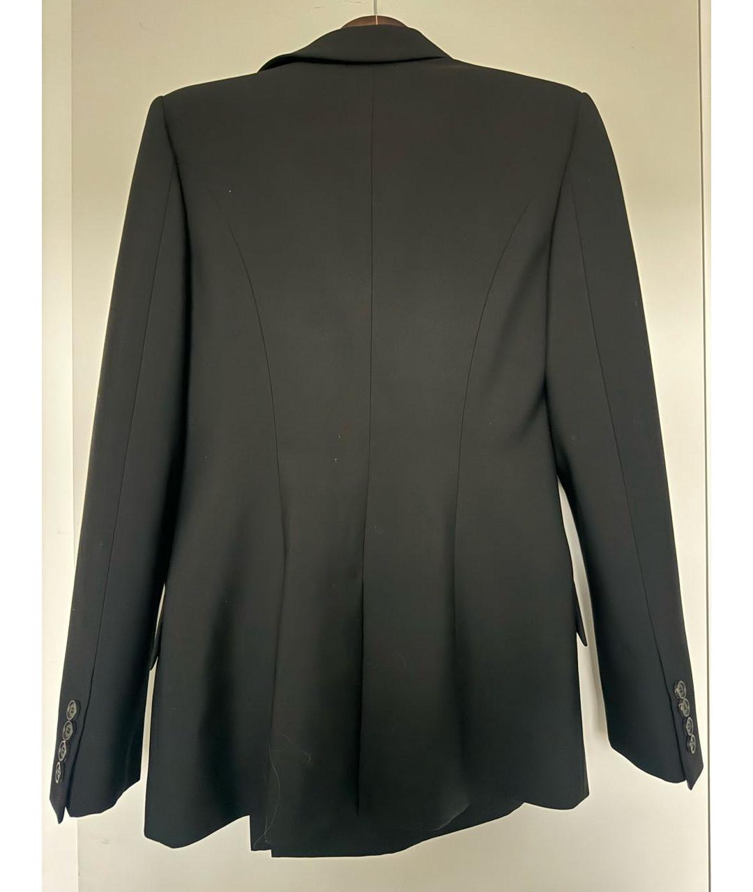 MCQ ALEXANDER MCQUEEN Черный шерстяной жакет/пиджак, фото 2