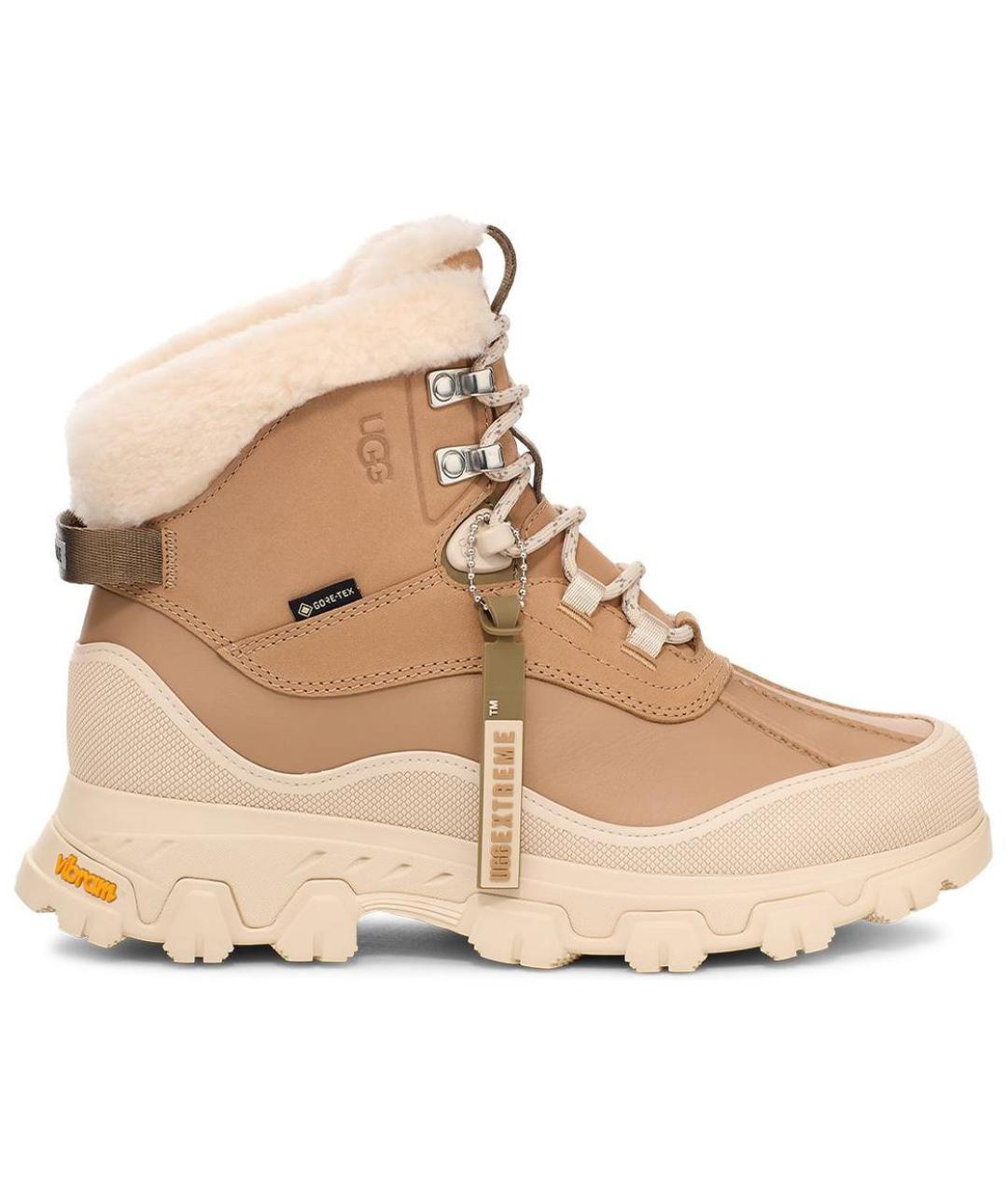 UGG AUSTRALIA Бежевые ботинки, фото 1