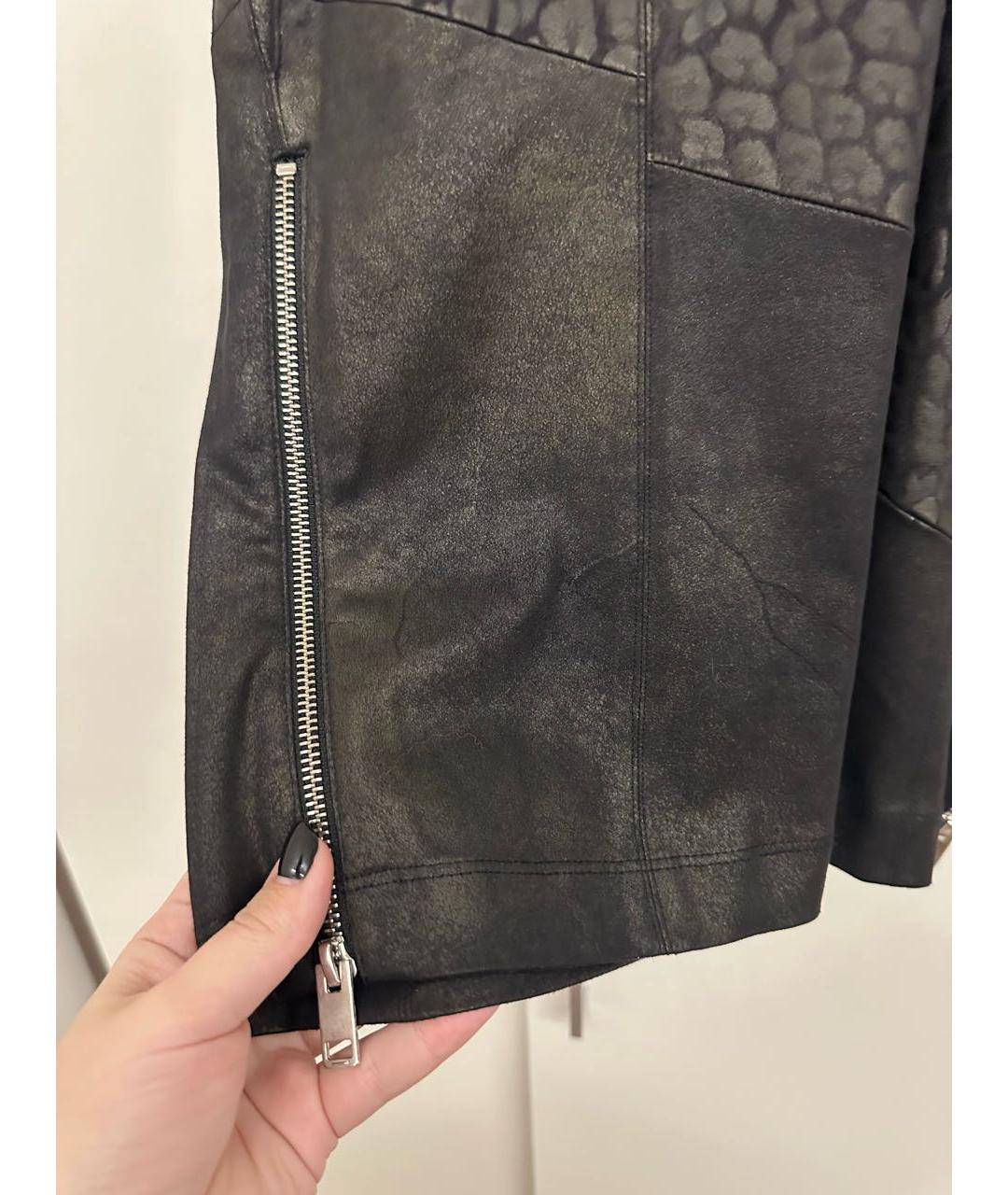 DIESEL Черное полиэстеровое повседневное платье, фото 5