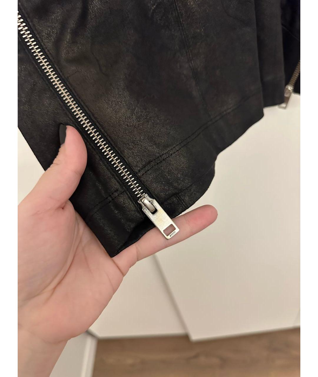 DIESEL Черное полиэстеровое повседневное платье, фото 4