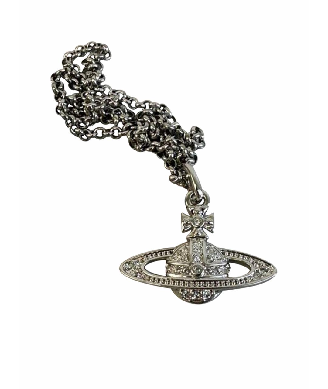 VIVIENNE WESTWOOD Серебряная металлическая подвеска, фото 1