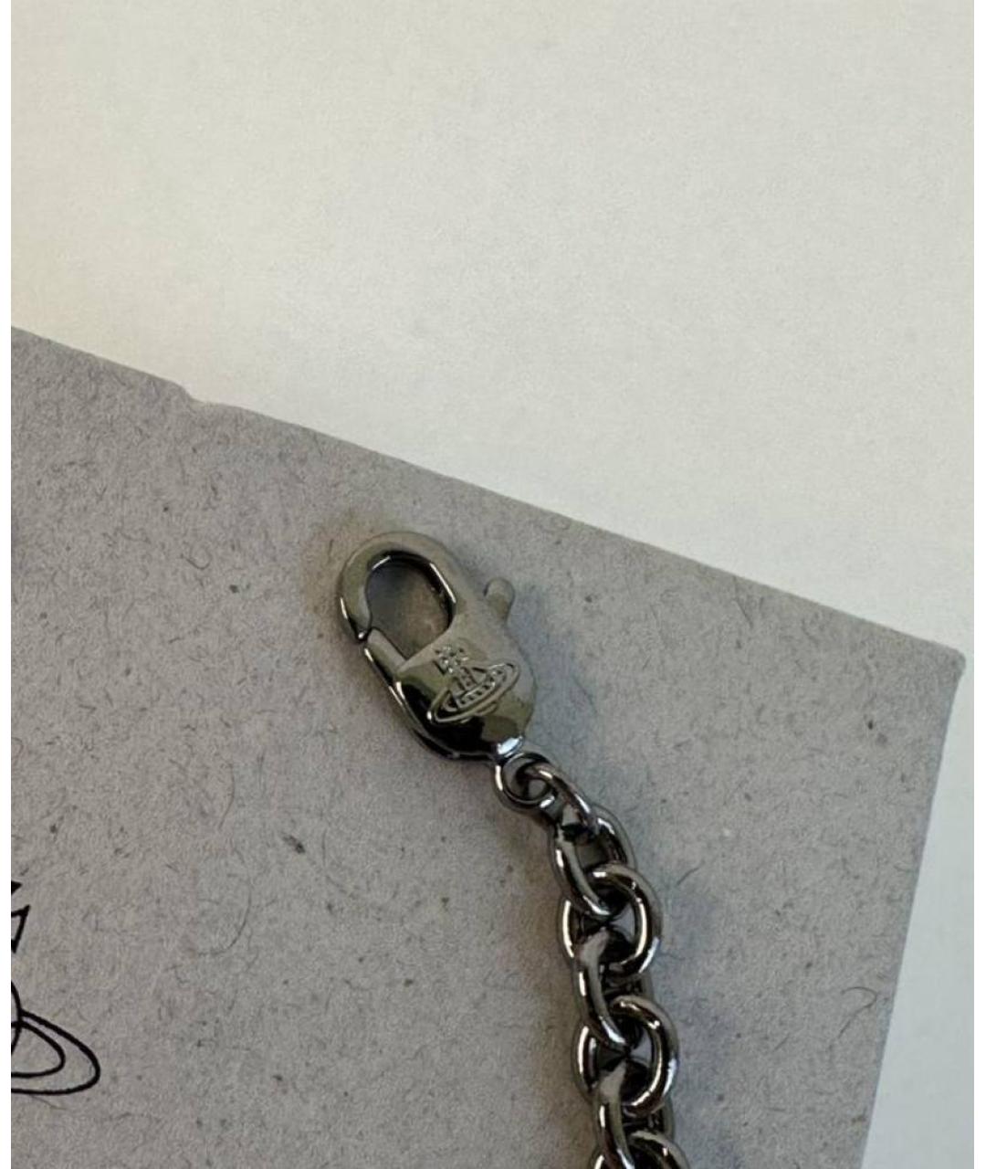 VIVIENNE WESTWOOD Серебрянный серебряный браслет, фото 5