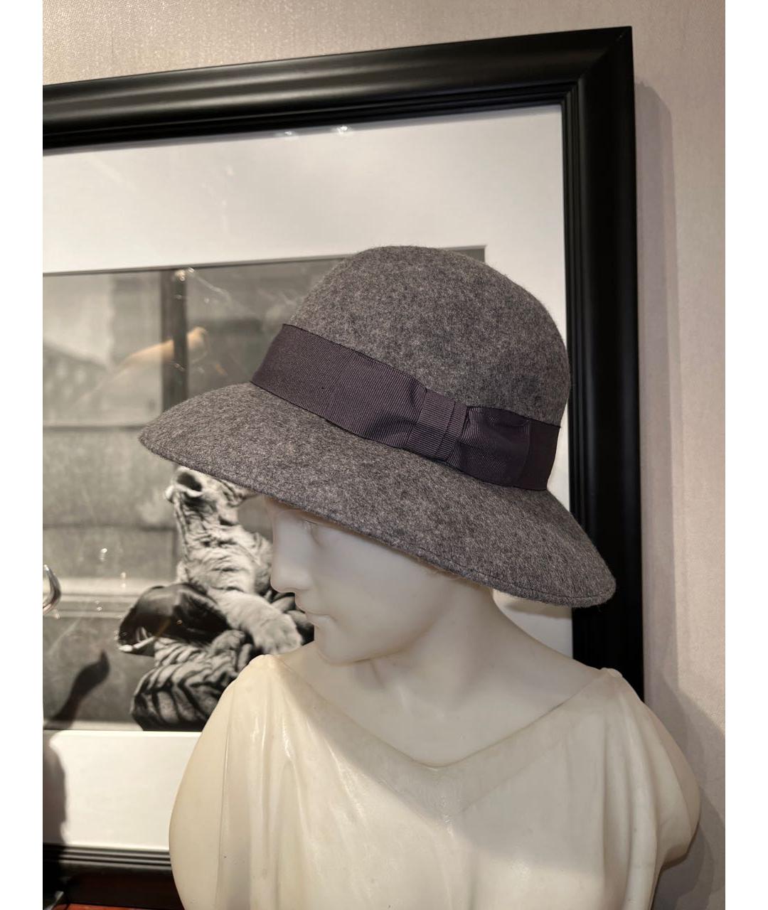 STELLA MCCARTNEY Серая шляпа, фото 7