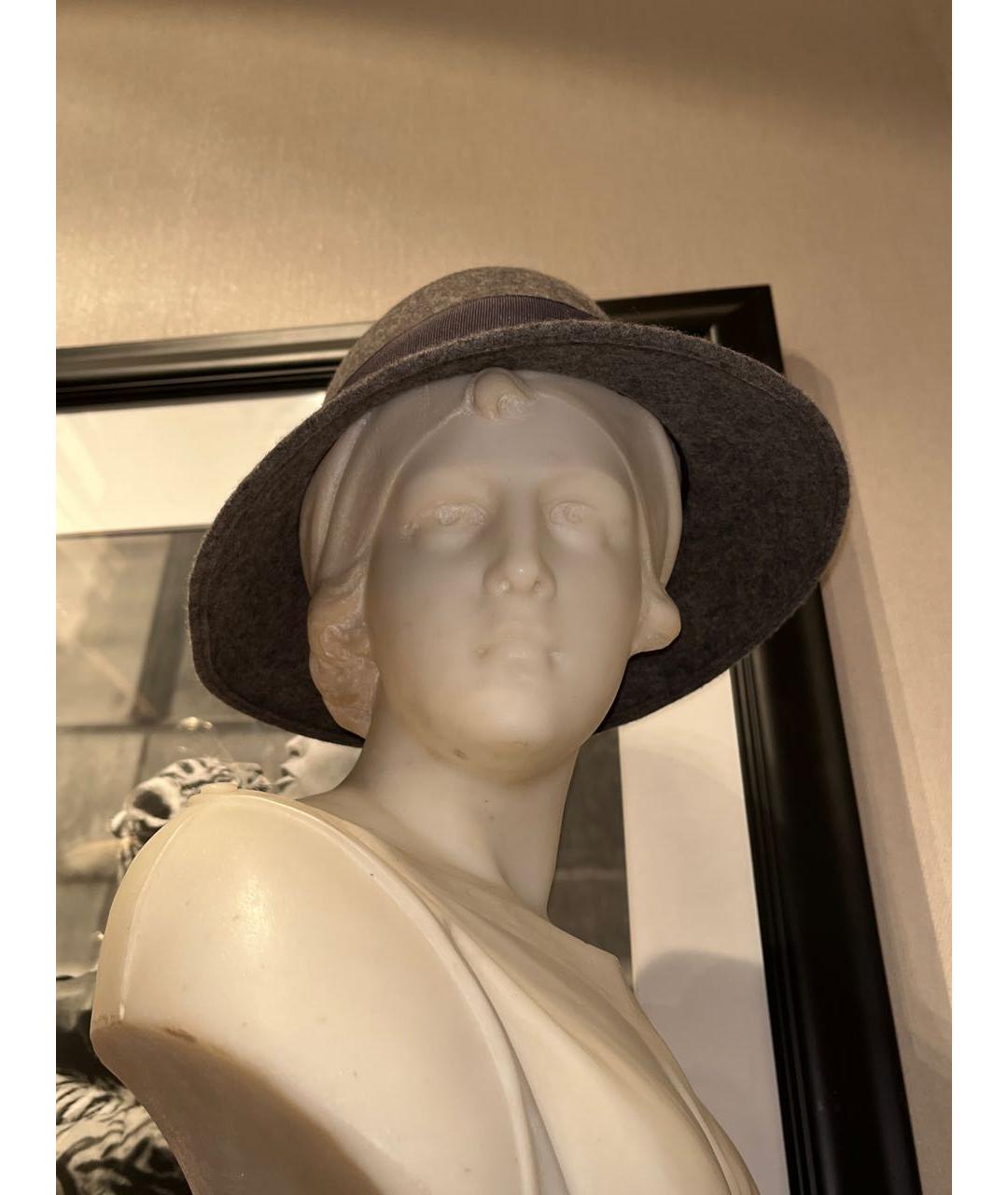 STELLA MCCARTNEY Серая шляпа, фото 6
