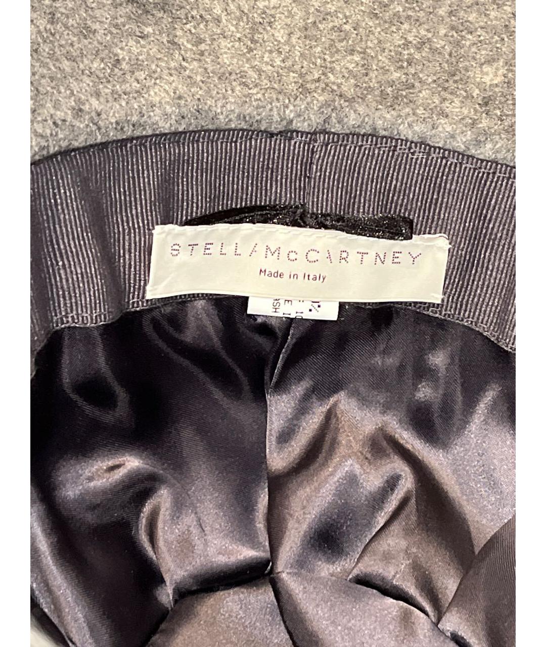 STELLA MCCARTNEY Серая шляпа, фото 4