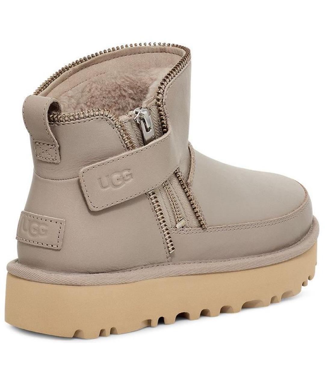 UGG AUSTRALIA Антрацитовые ботинки, фото 4