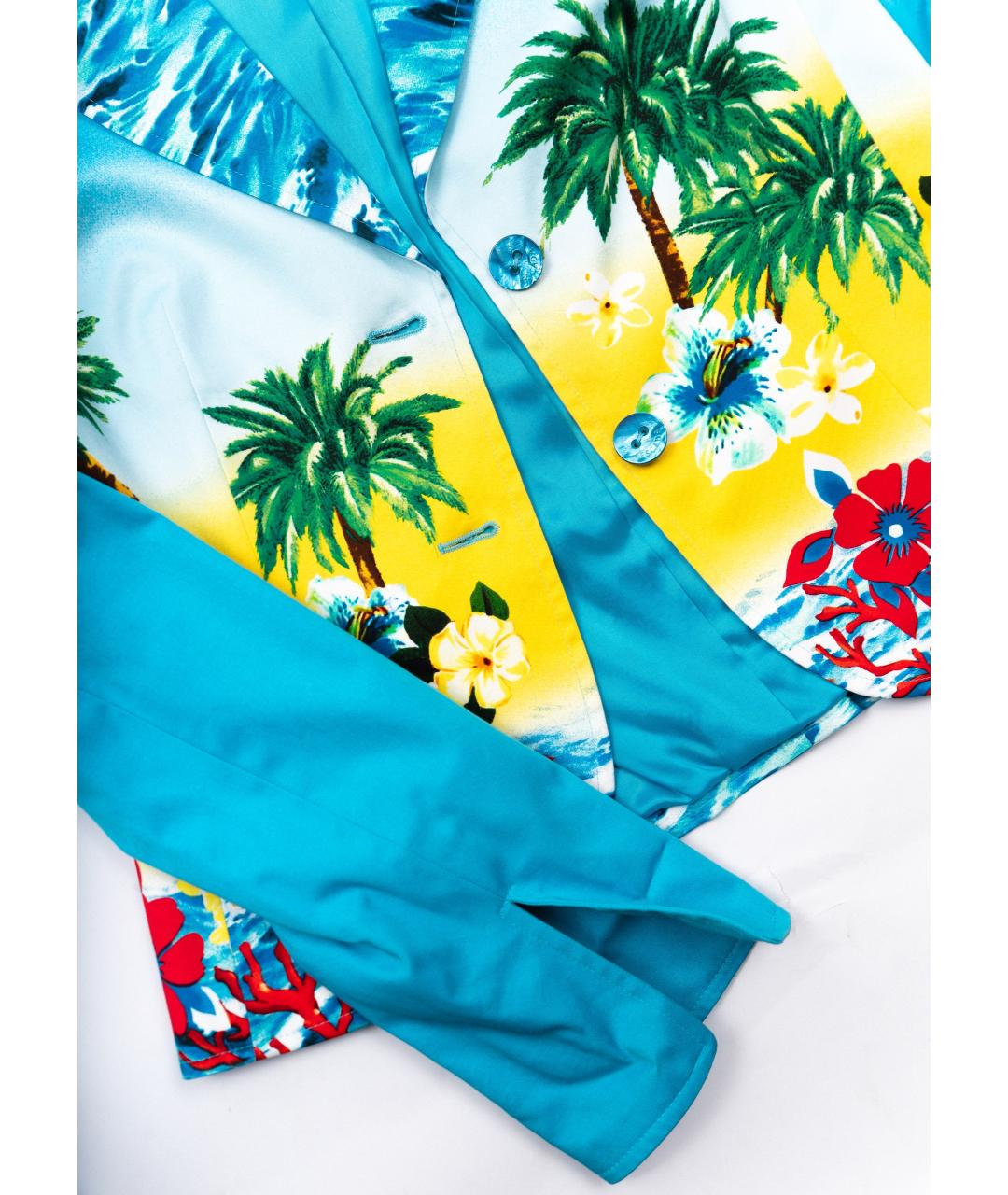 ESCADA Мульти хлопко-эластановый жакет/пиджак, фото 5