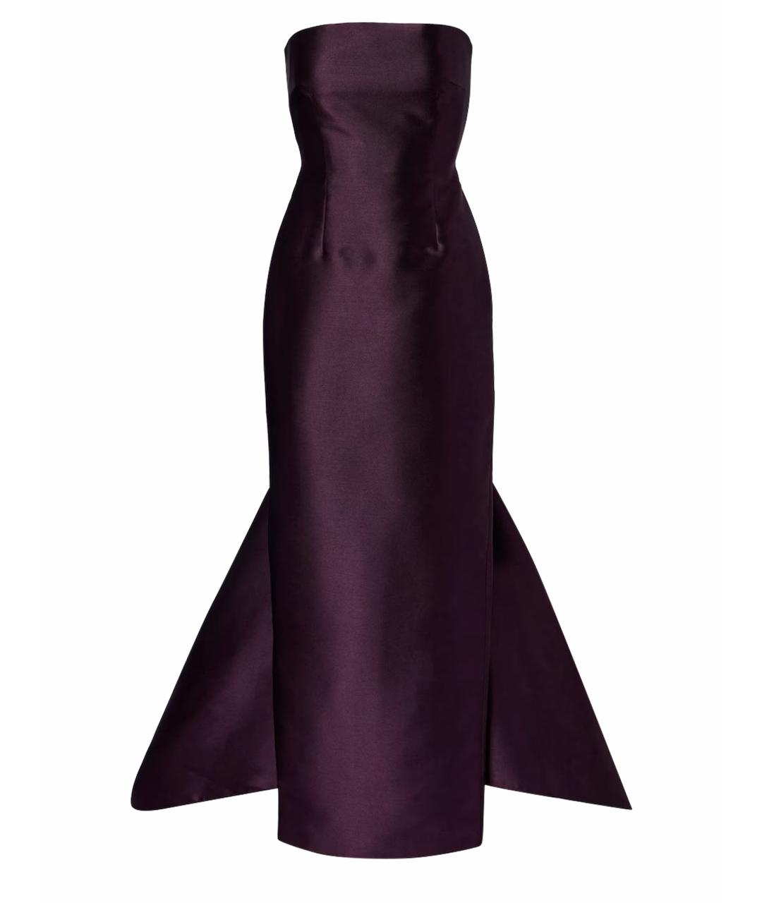 SOLACE LONDON Фиолетовое полиэстеровое вечернее платье, фото 1