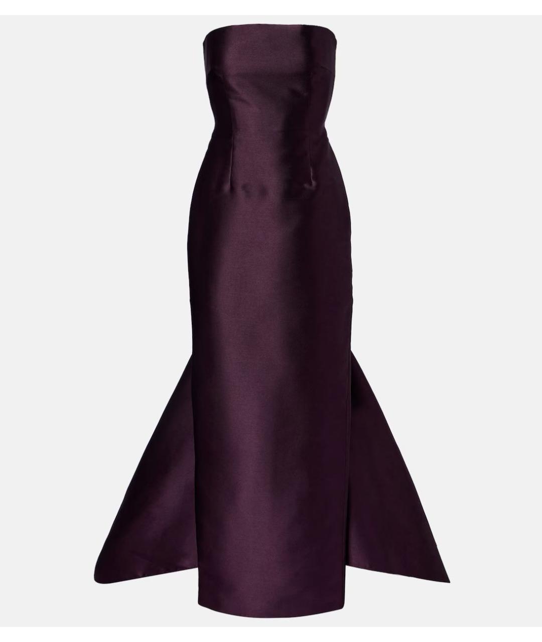 SOLACE LONDON Фиолетовое полиэстеровое вечернее платье, фото 6
