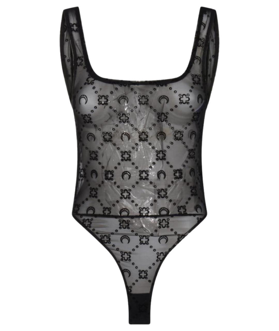 MARINE SERRE Черное боди, фото 1