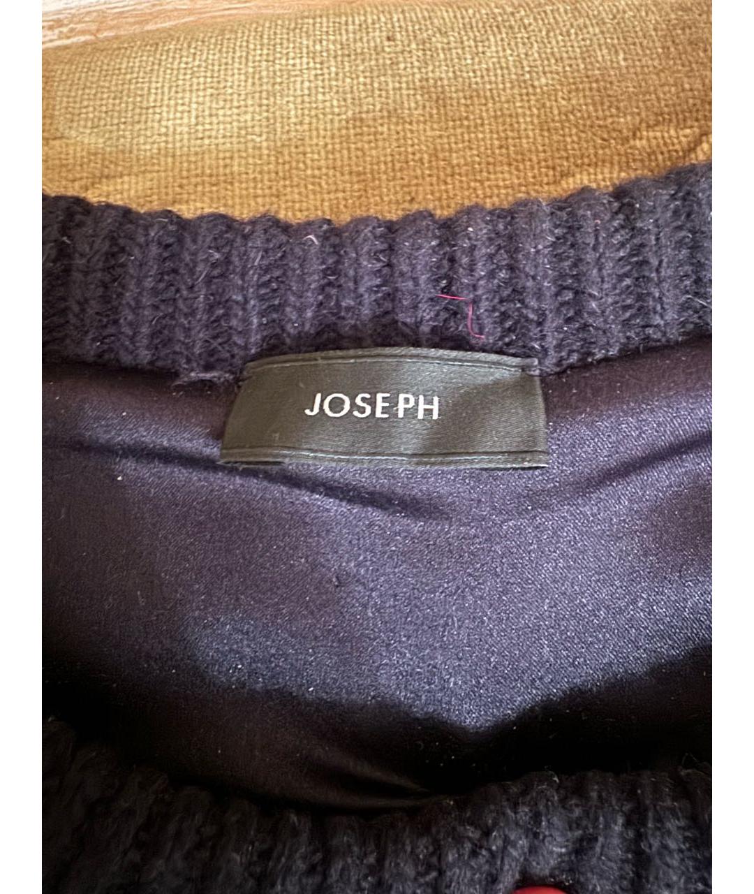 JOSEPH Черный кожаный джемпер / свитер, фото 4