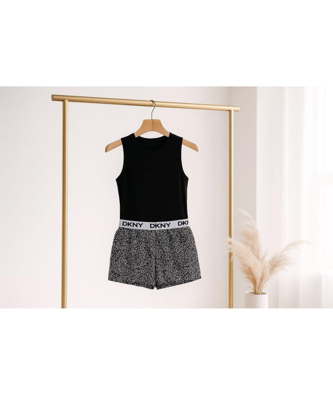 DKNY Черная пижама, фото 2