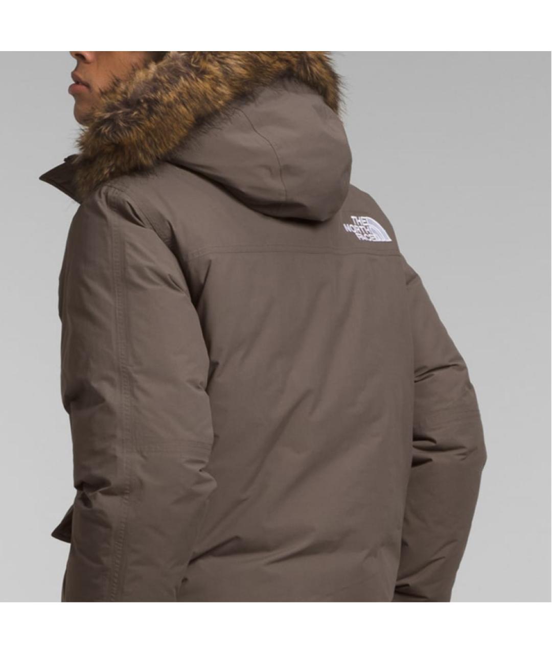 THE NORTH FACE Коричневый пуховик, фото 5