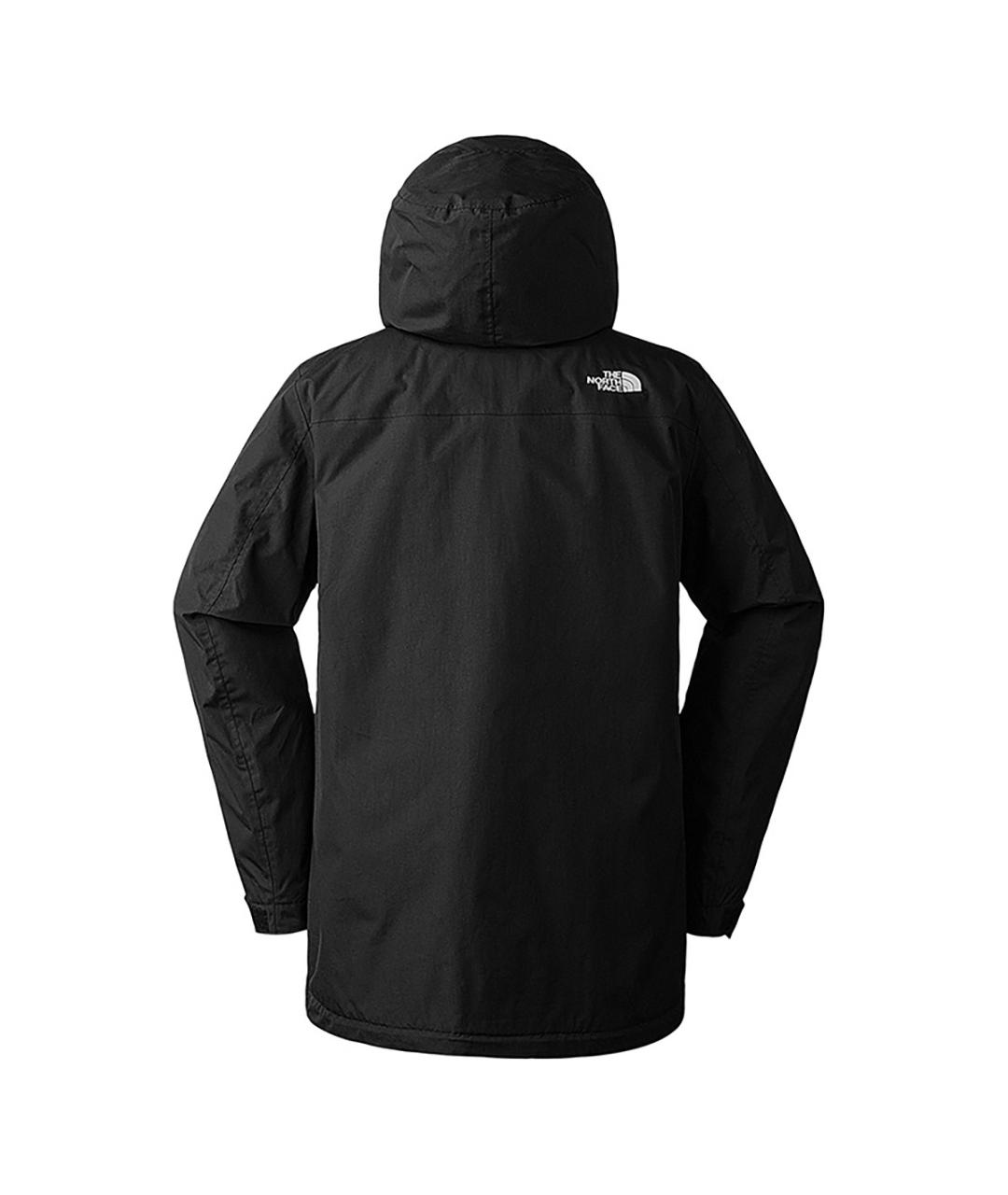 THE NORTH FACE Черный полиамидовый пуховик, фото 3