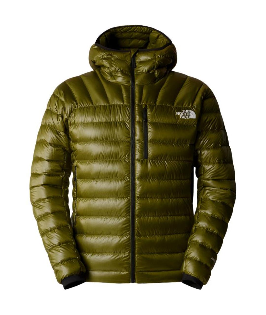 THE NORTH FACE Зеленый полиамидовый пуховик, фото 1