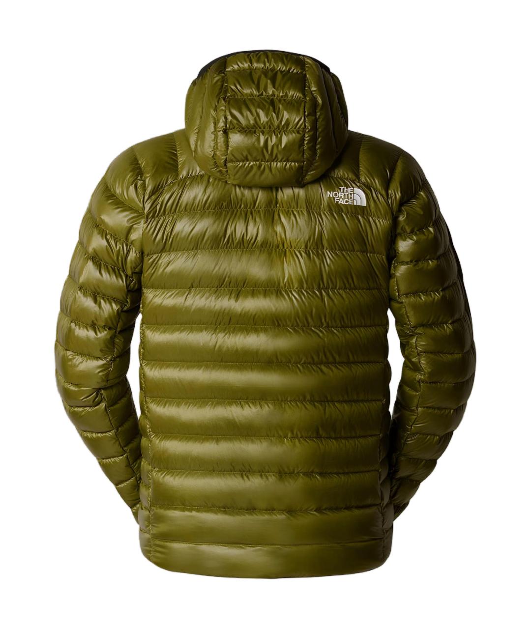 THE NORTH FACE Зеленый полиамидовый пуховик, фото 2