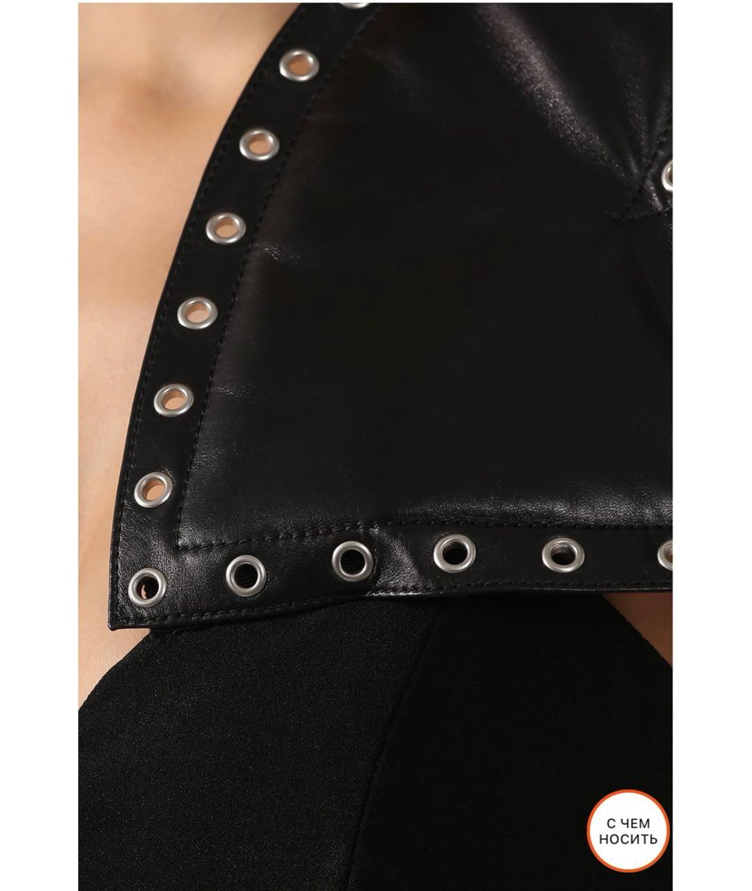 SAINT LAURENT Черный комбинезон, фото 5