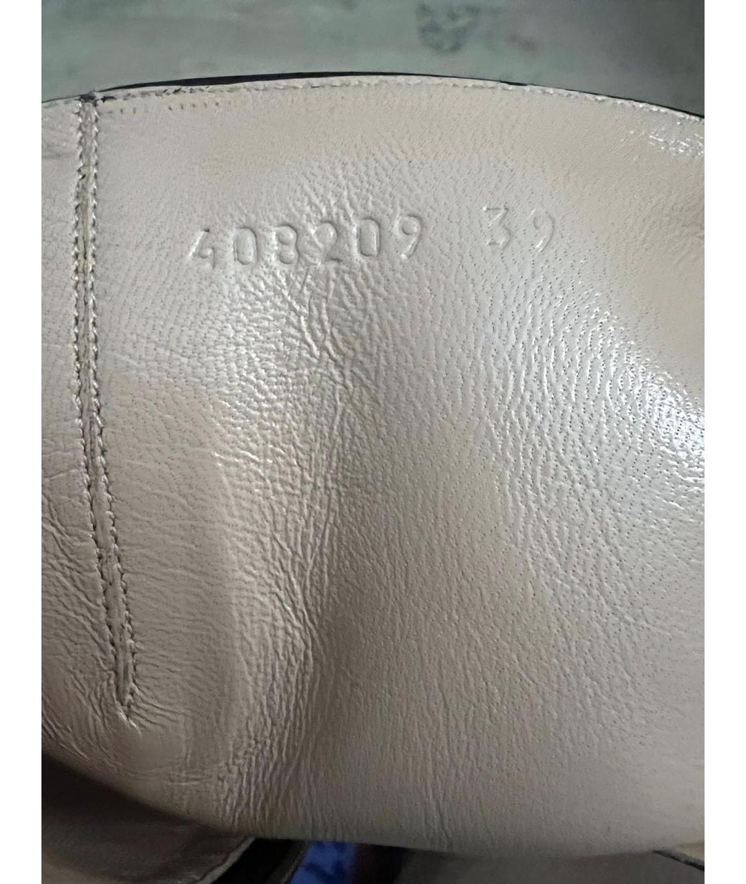 GUCCI Коричневые замшевые сапоги, фото 5