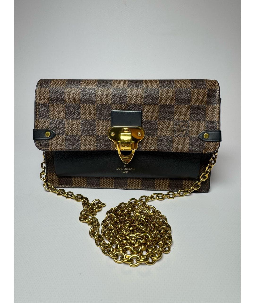 LOUIS VUITTON Коричневая сумка через плечо, фото 8