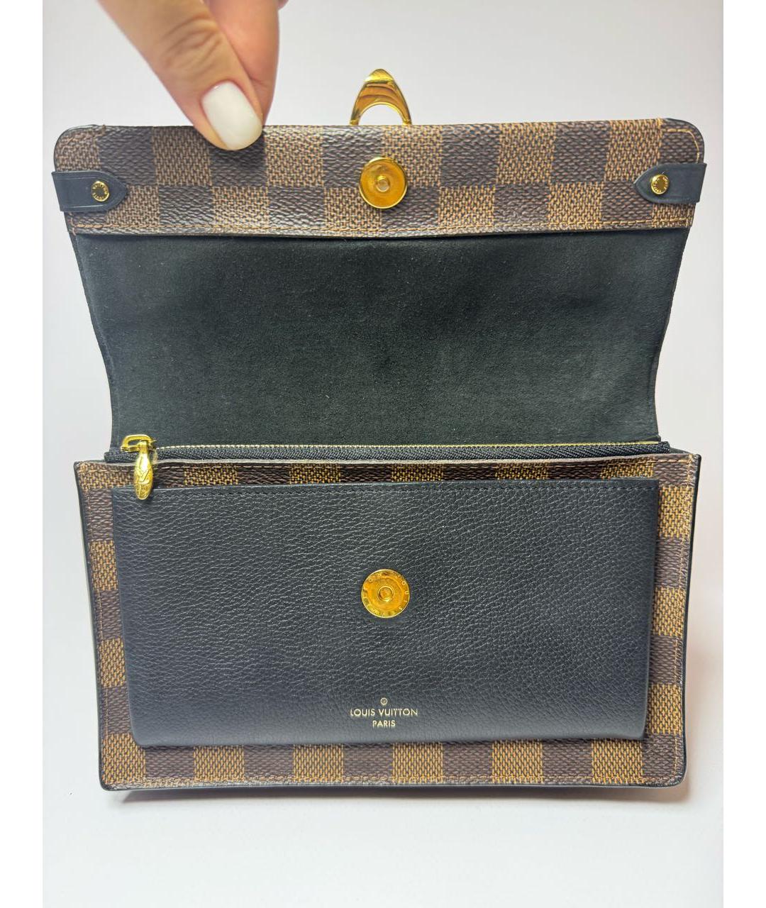 LOUIS VUITTON Коричневая сумка через плечо, фото 4