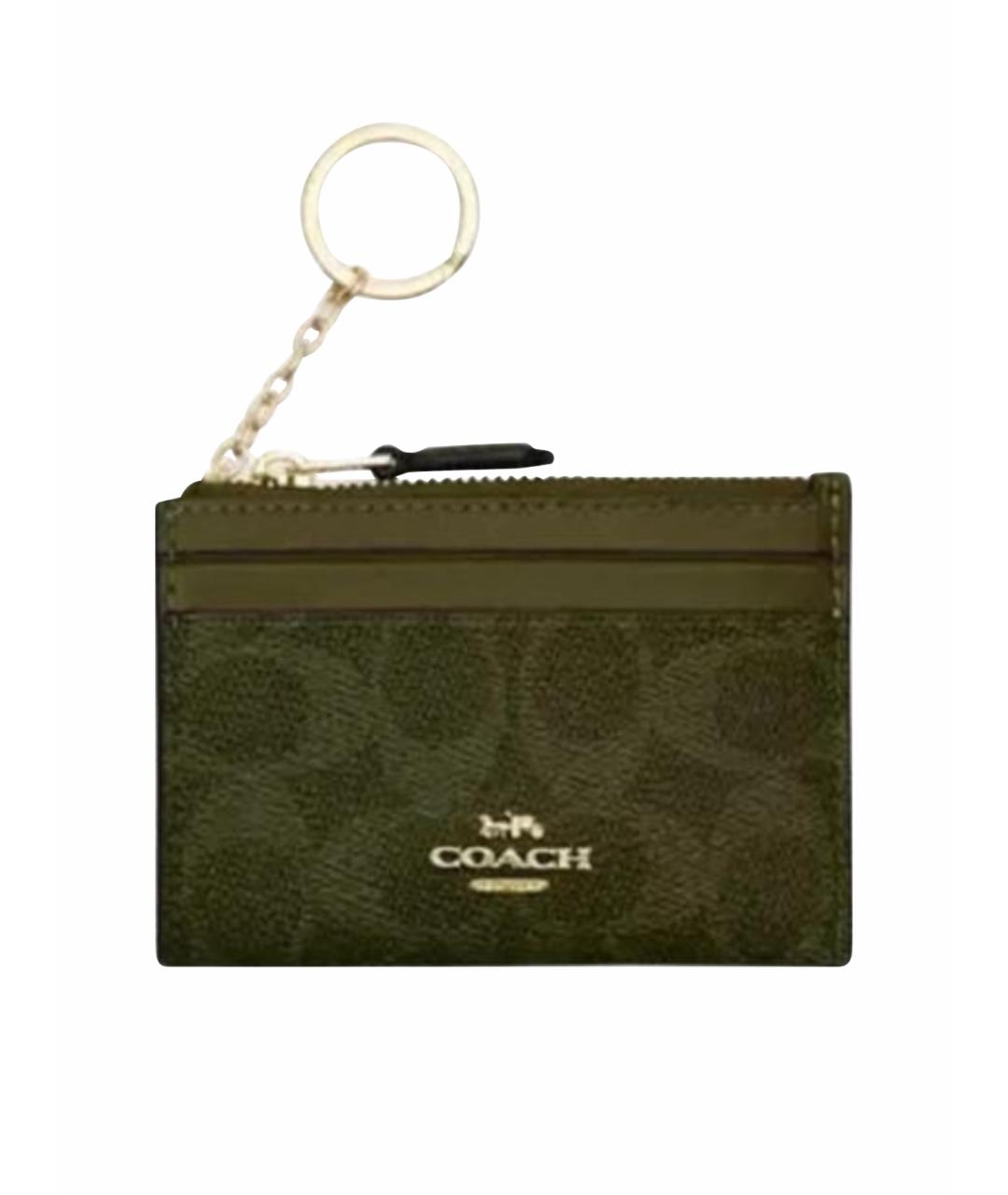 COACH Хаки кардхолдер, фото 1