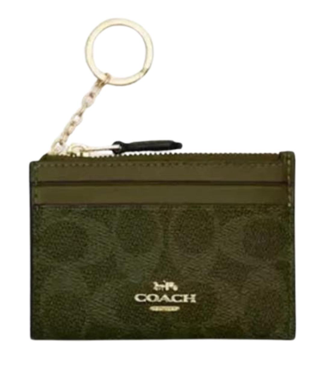 COACH Хаки кардхолдер, фото 2