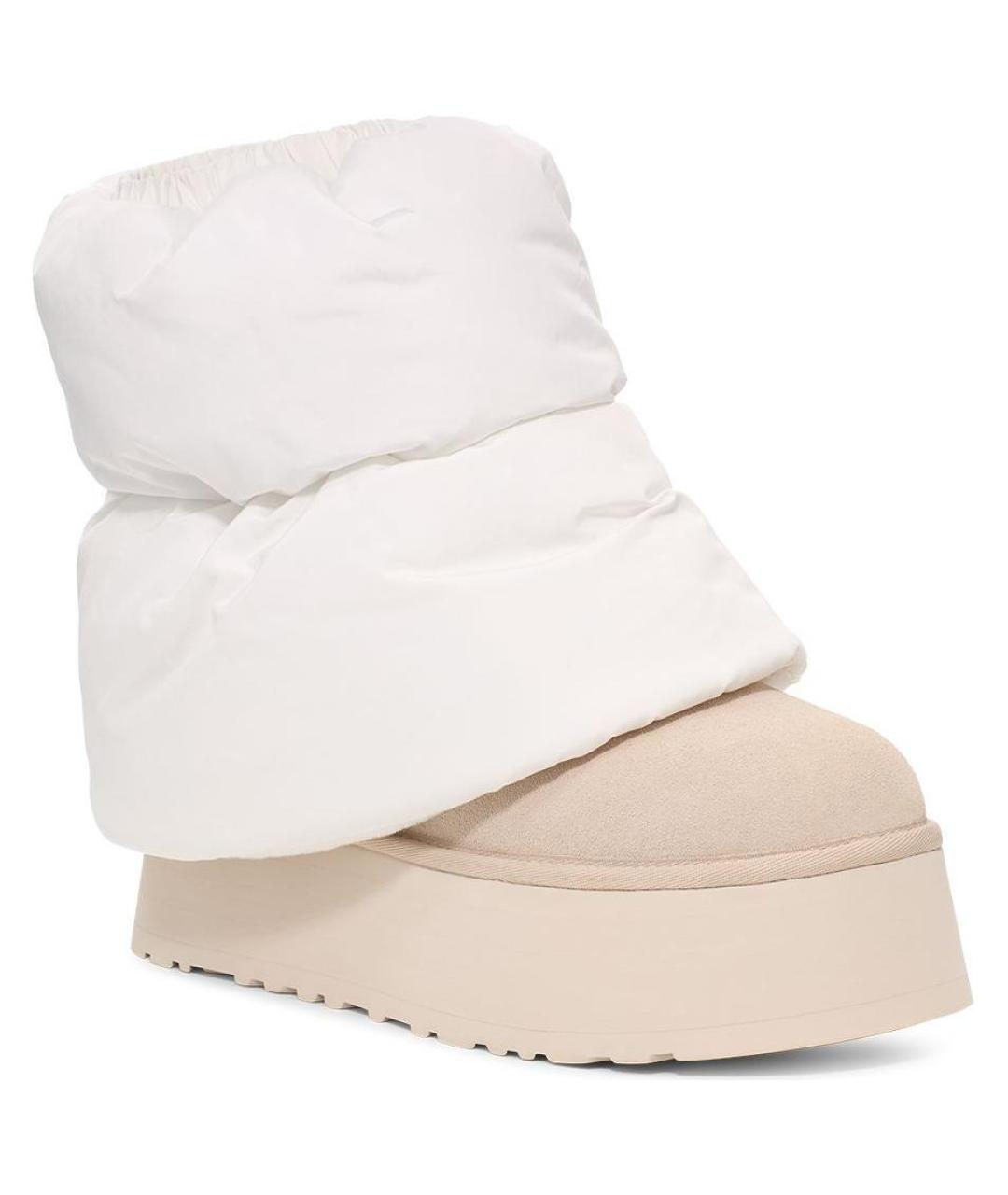 UGG AUSTRALIA Бежевые замшевые ботинки, фото 3