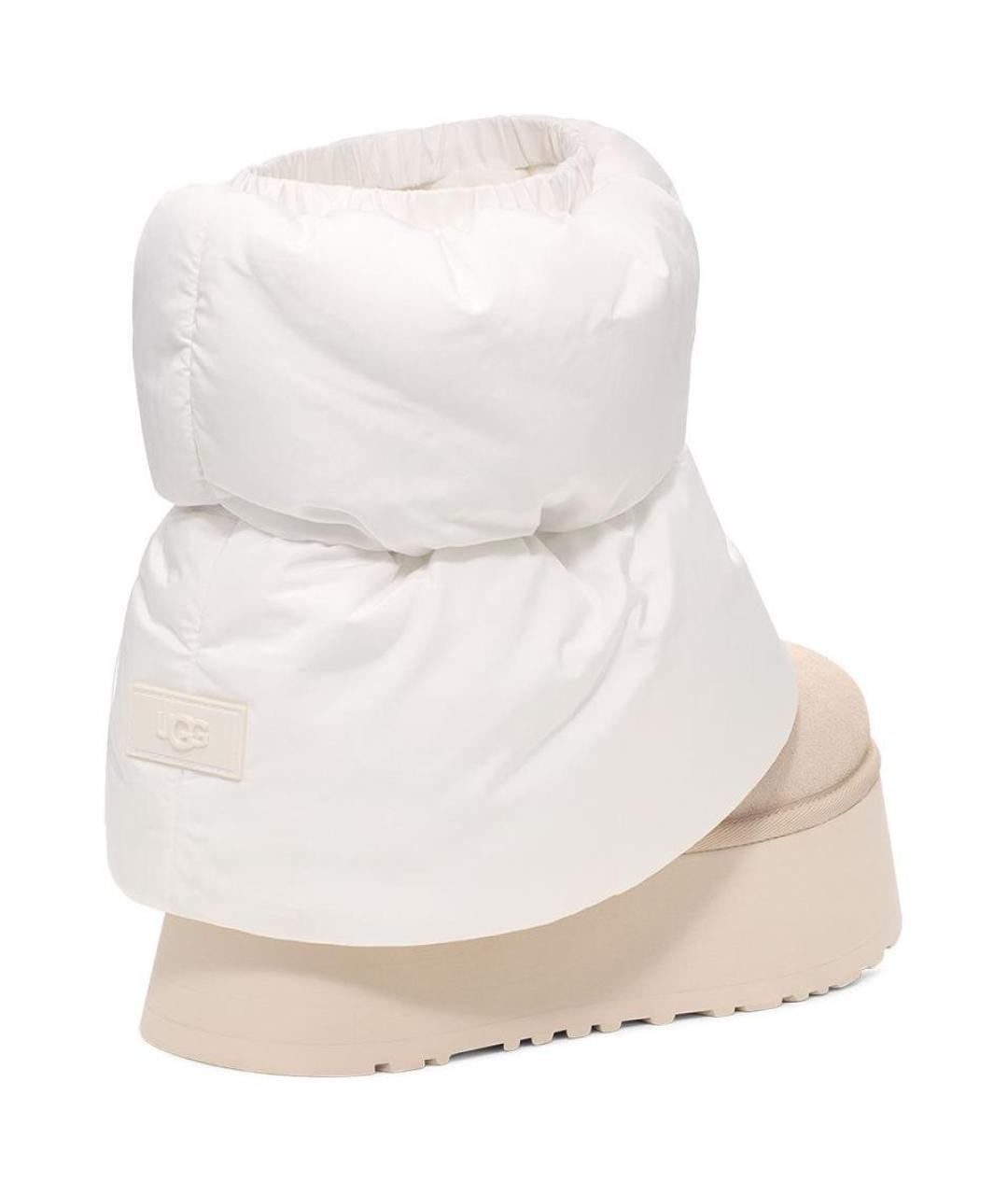 UGG AUSTRALIA Бежевые замшевые ботинки, фото 4