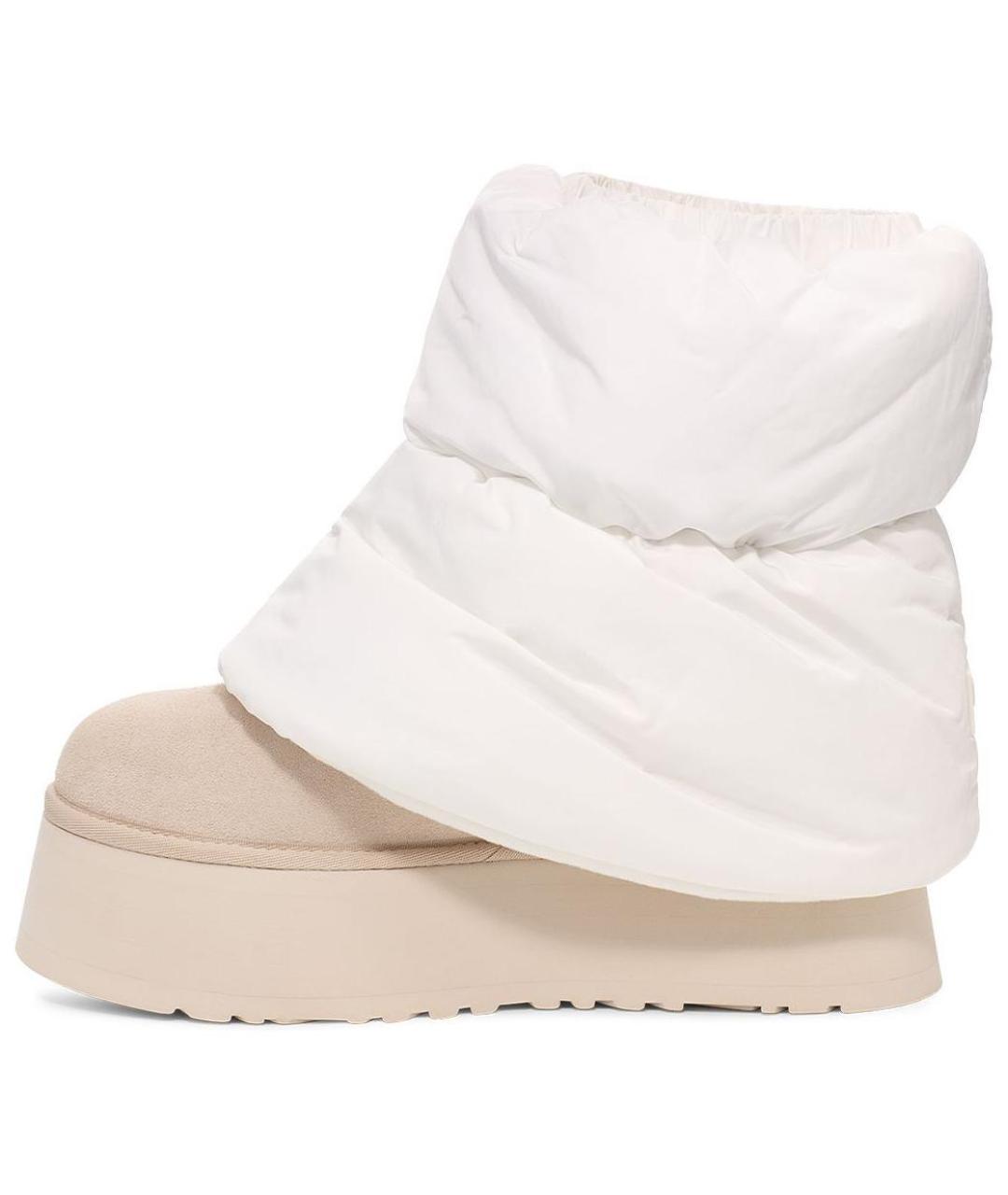 UGG AUSTRALIA Бежевые замшевые ботинки, фото 2