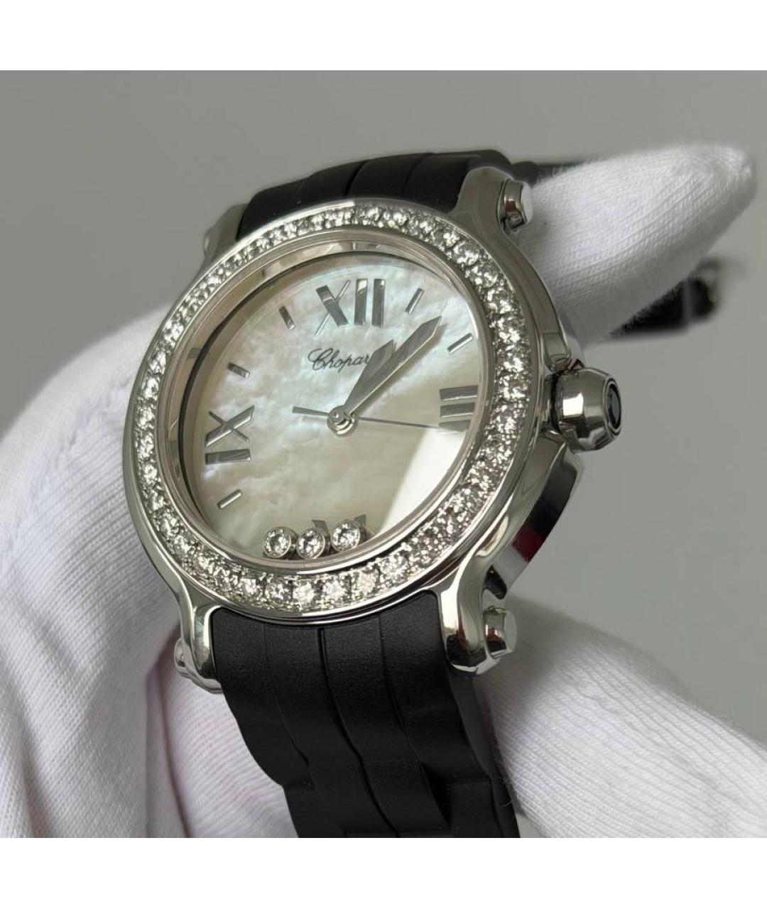 CHOPARD Белые часы из белого золота, фото 4