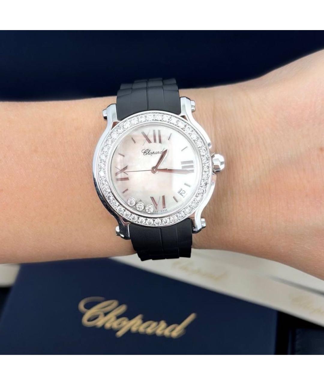 CHOPARD Белые часы из белого золота, фото 3