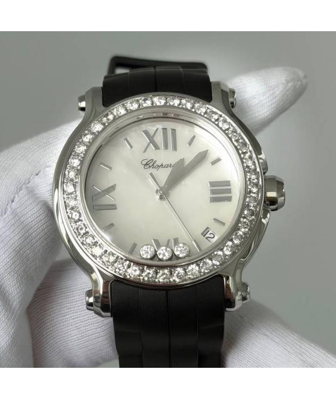 CHOPARD Белые часы из белого золота, фото 6