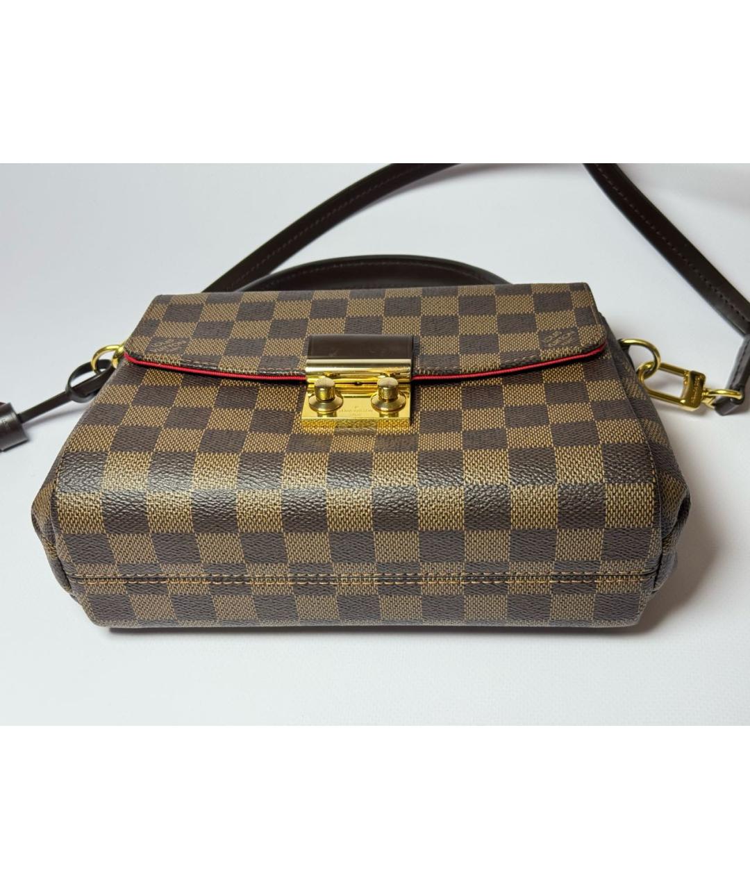 LOUIS VUITTON Коричневая сумка через плечо, фото 7