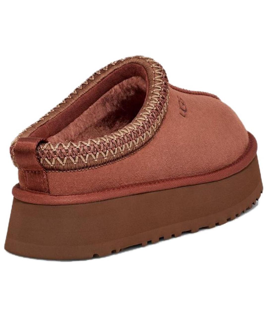 UGG AUSTRALIA Красные замшевые ботинки, фото 4