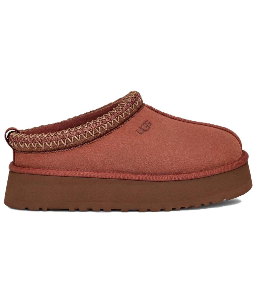 UGG AUSTRALIA Красные замшевые ботинки, фото 1