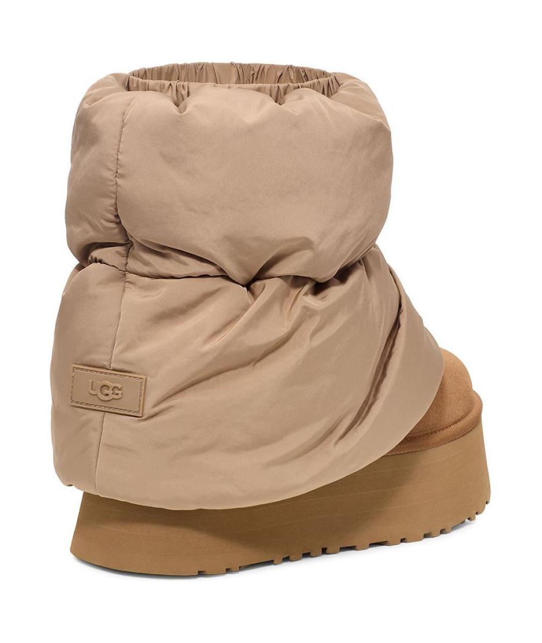 UGG AUSTRALIA Коричневые замшевые ботинки, фото 4