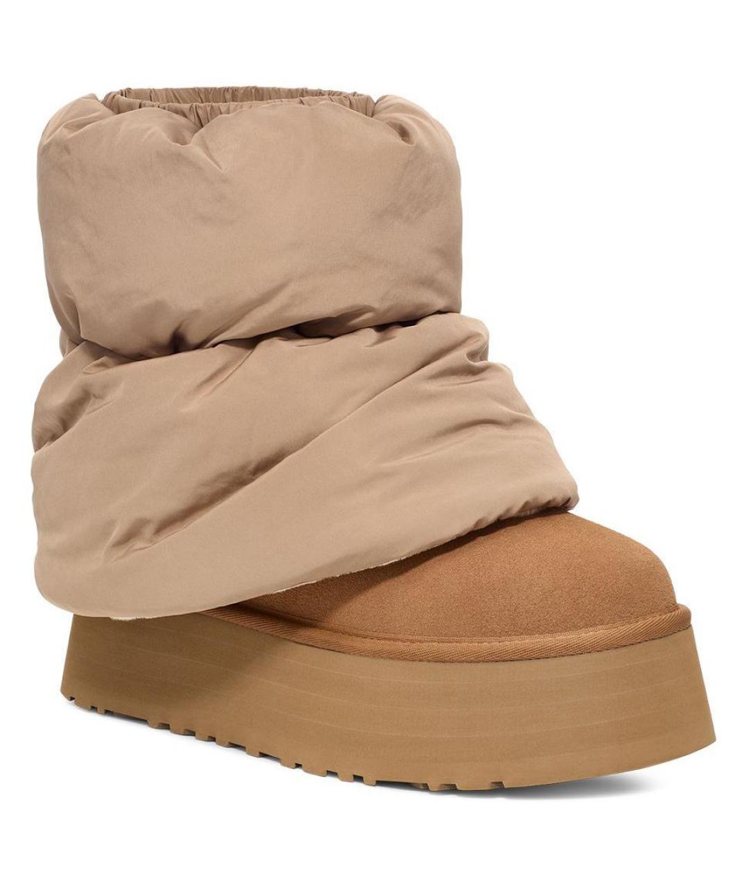 UGG AUSTRALIA Коричневые замшевые ботинки, фото 3