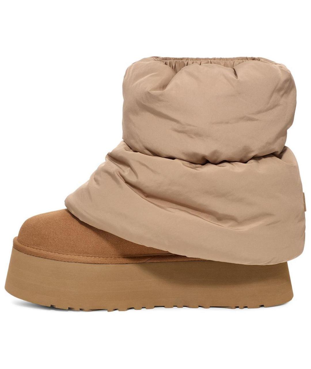 UGG AUSTRALIA Коричневые замшевые ботинки, фото 2