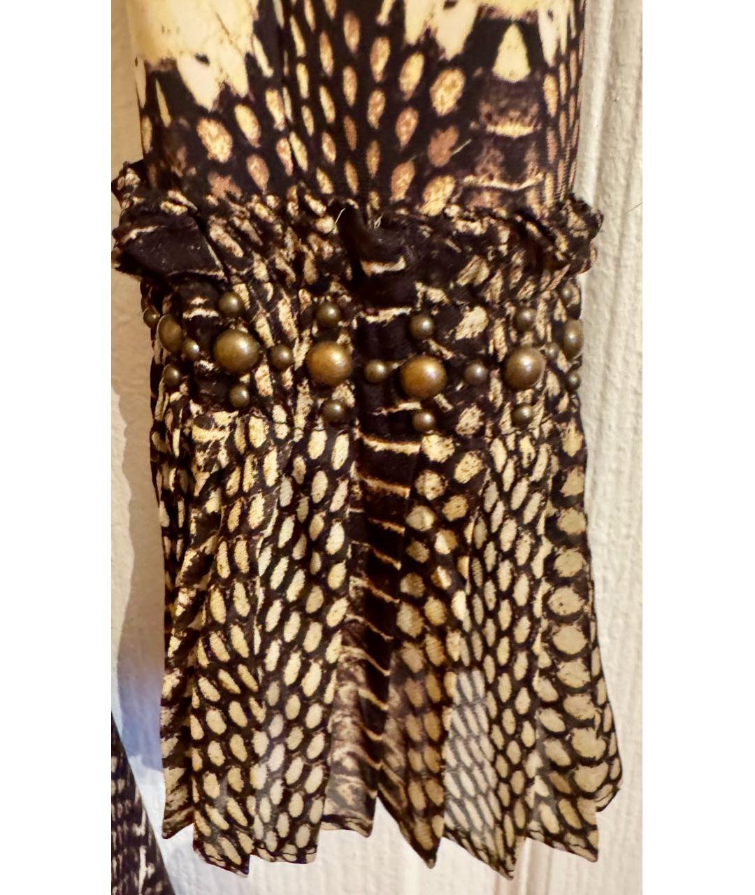 ROBERTO CAVALLI Полиамидовое повседневное платье, фото 4