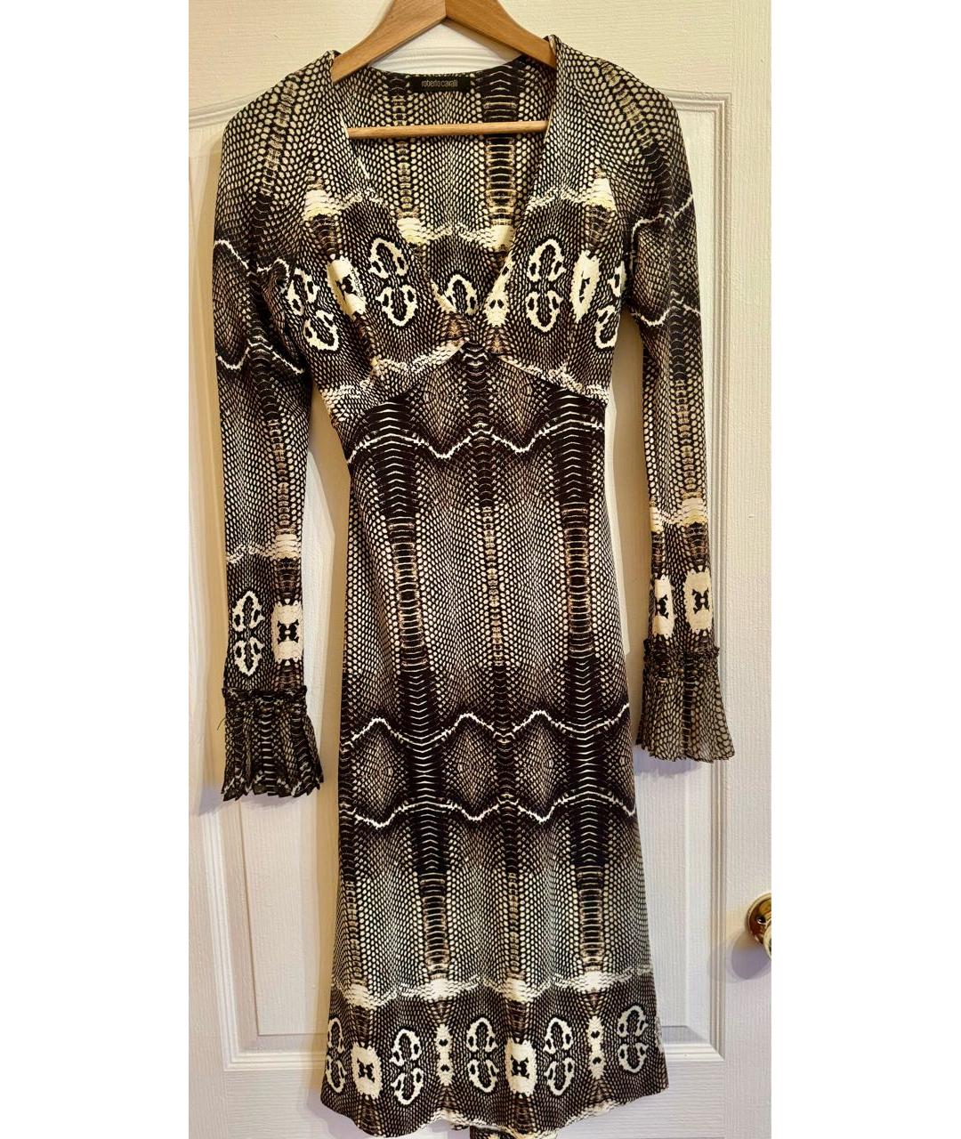 ROBERTO CAVALLI Полиамидовое повседневное платье, фото 9