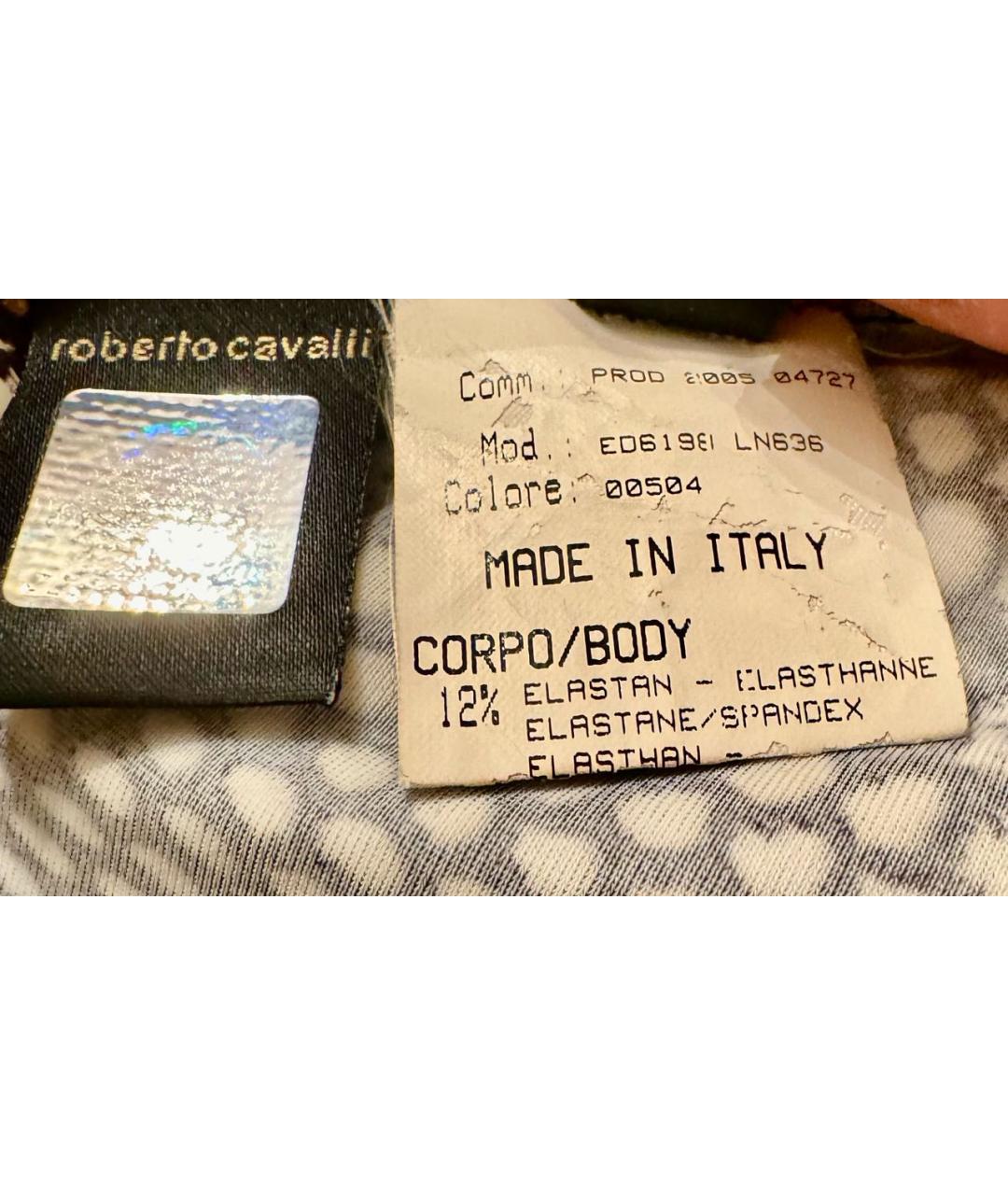 ROBERTO CAVALLI Полиамидовое повседневное платье, фото 7