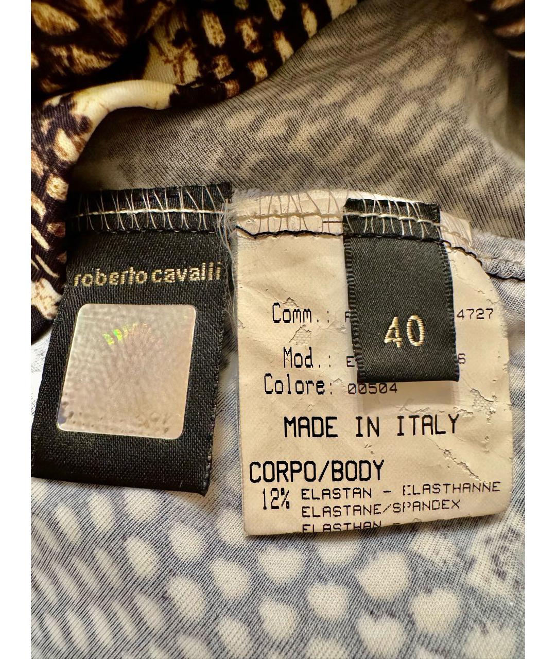 ROBERTO CAVALLI Полиамидовое повседневное платье, фото 5