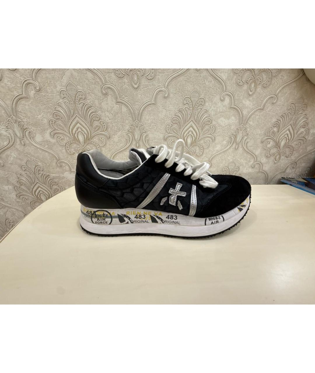 PREMIATA Черные кроссовки, фото 5