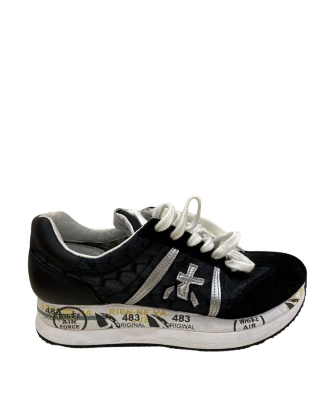 PREMIATA Черные кроссовки, фото 1