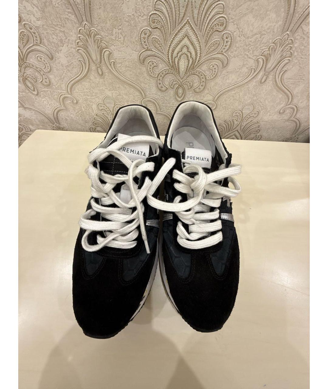 PREMIATA Черные кроссовки, фото 2