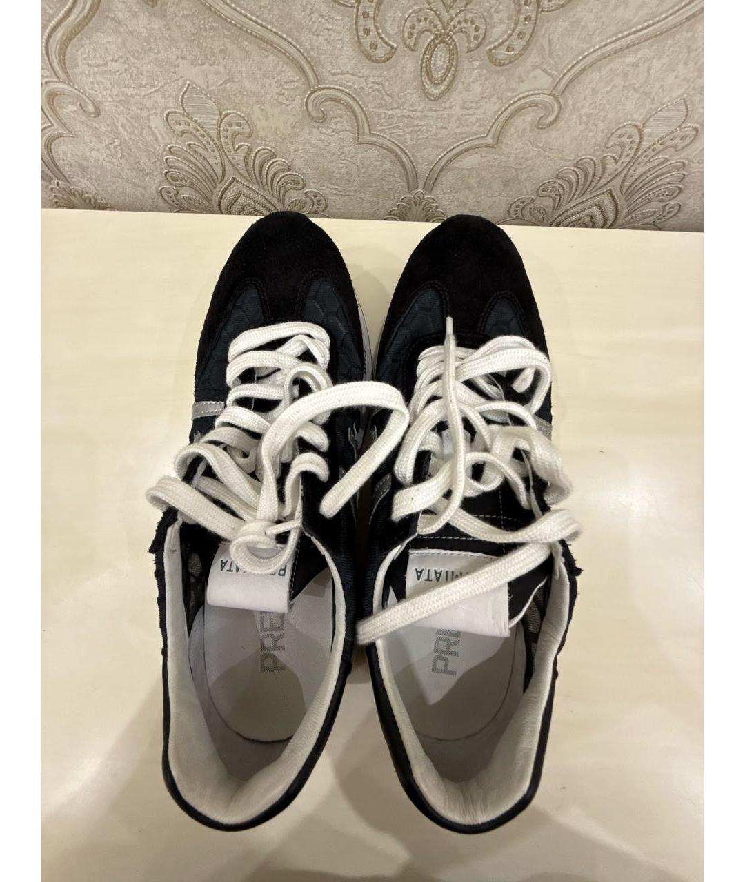 PREMIATA Черные кроссовки, фото 3