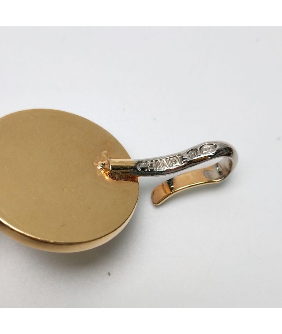 CHANEL Золотой пелетеный ремень, фото 4