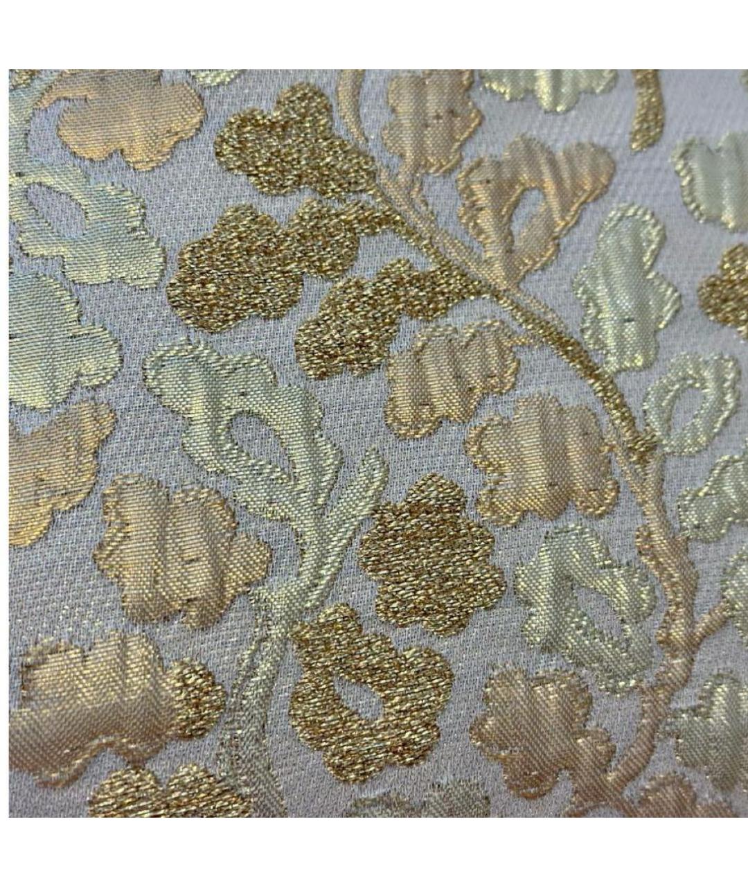 DOLCE&GABBANA Золотое коктейльное платье, фото 7